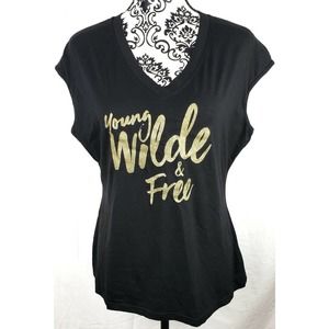 Ellie Wilde Young, Wild and Free Shirt Top 2XL